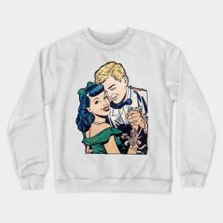 Couple dancing Crewneck Sweatshirt